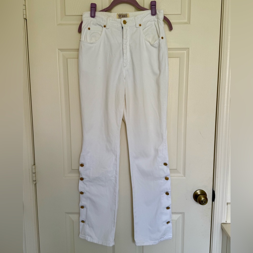White Flare & Wide Leg Jeans